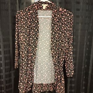 Floral Over Shirt